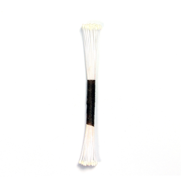 Flower Stamen - Plain White Fine